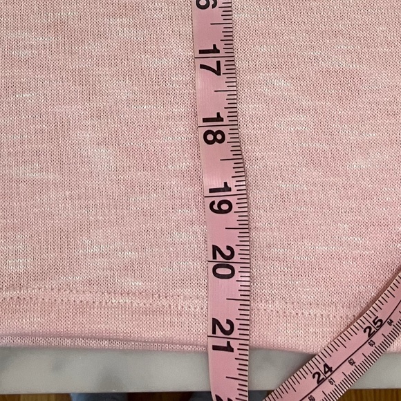 NWT Elementz Pink Long Sleeve Top/Mock Wrap Around - Picture 8 of 11
